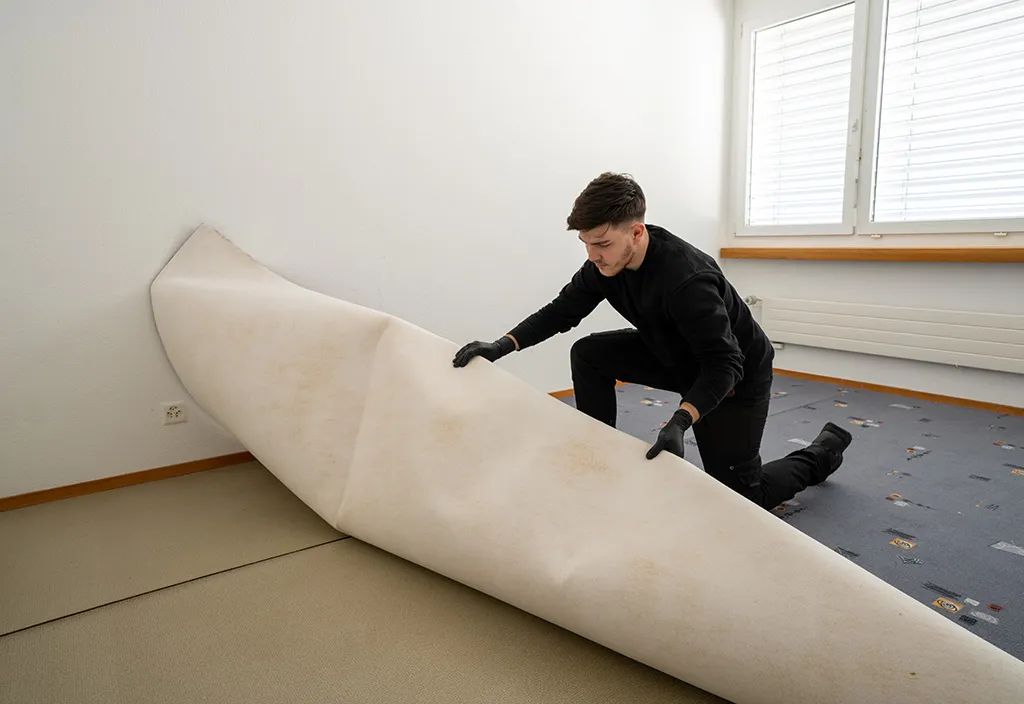 Bodenbeläge entsorgen